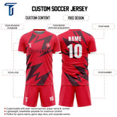 Thunder Soccer Jersey custom content